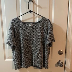Nicola woman knit blouse vintage 1980's